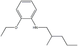 2-ethoxy-N-(2-methylpentyl)aniline Struktur