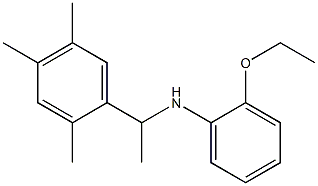 2-ethoxy-N-[1-(2,4,5-trimethylphenyl)ethyl]aniline Struktur