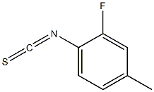 2-fluoro-1-isothiocyanato-4-methylbenzene Struktur