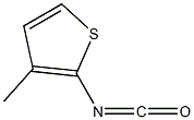 2-isocyanato-3-methylthiophene Struktur