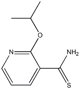 2-isopropoxypyridine-3-carbothioamide Struktur