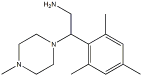 2-mesityl-2-(4-methylpiperazin-1-yl)ethanamine Struktur