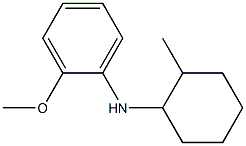 2-methoxy-N-(2-methylcyclohexyl)aniline Struktur