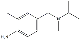 2-methyl-4-{[methyl(propan-2-yl)amino]methyl}aniline Struktur