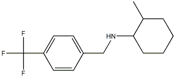 2-methyl-N-{[4-(trifluoromethyl)phenyl]methyl}cyclohexan-1-amine Struktur