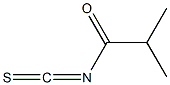 2-methylpropanoyl isothiocyanate Struktur