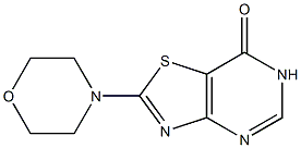 2-morpholin-4-yl[1,3]thiazolo[4,5-d]pyrimidin-7(6H)-one Struktur