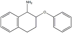 2-phenoxy-1,2,3,4-tetrahydronaphthalen-1-amine Struktur