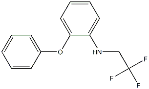 2-phenoxy-N-(2,2,2-trifluoroethyl)aniline Struktur