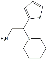 2-piperidin-1-yl-2-thien-2-ylethanamine Struktur