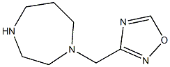 3-(1,4-diazepan-1-ylmethyl)-1,2,4-oxadiazole Struktur