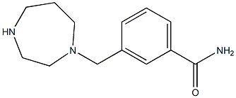 3-(1,4-diazepan-1-ylmethyl)benzamide Struktur