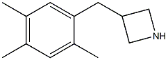 3-(2,4,5-trimethylbenzyl)azetidine Struktur