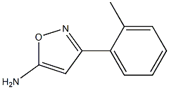 3-(2-methylphenyl)-1,2-oxazol-5-amine Struktur