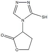 3-(3-sulfanyl-4H-1,2,4-triazol-4-yl)oxolan-2-one Struktur