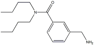 3-(aminomethyl)-N,N-dibutylbenzamide Struktur