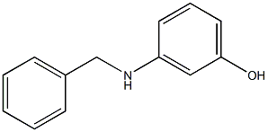 3-(benzylamino)phenol Struktur