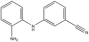 3-[(2-aminophenyl)amino]benzonitrile Struktur