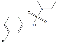 3-[(diethylsulfamoyl)amino]phenol Struktur