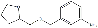 3-[(oxolan-2-ylmethoxy)methyl]aniline Struktur