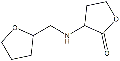 3-[(oxolan-2-ylmethyl)amino]oxolan-2-one Struktur