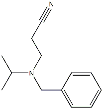 3-[benzyl(isopropyl)amino]propanenitrile Struktur