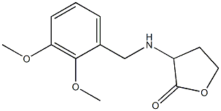 3-{[(2,3-dimethoxyphenyl)methyl]amino}oxolan-2-one Struktur