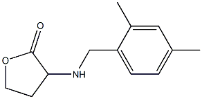 3-{[(2,4-dimethylphenyl)methyl]amino}oxolan-2-one Struktur