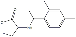 3-{[1-(2,4-dimethylphenyl)ethyl]amino}oxolan-2-one Struktur