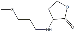 3-{[3-(methylsulfanyl)propyl]amino}oxolan-2-one Struktur