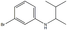 3-bromo-N-(3-methylbutan-2-yl)aniline Struktur