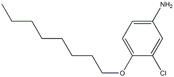 3-chloro-4-(octyloxy)aniline Struktur