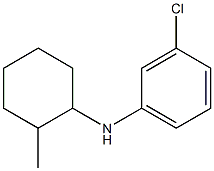 3-chloro-N-(2-methylcyclohexyl)aniline Struktur