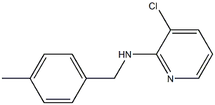 3-chloro-N-[(4-methylphenyl)methyl]pyridin-2-amine Struktur