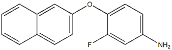 3-fluoro-4-(naphthalen-2-yloxy)aniline Struktur