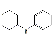 3-methyl-N-(2-methylcyclohexyl)aniline Struktur