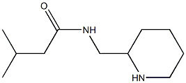 3-methyl-N-(piperidin-2-ylmethyl)butanamide Struktur