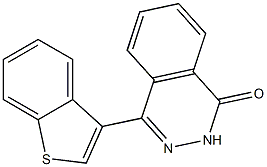 4-(1-benzothiophen-3-yl)-1,2-dihydrophthalazin-1-one Struktur