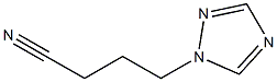 4-(1H-1,2,4-triazol-1-yl)butanenitrile Struktur