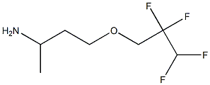 4-(2,2,3,3-tetrafluoropropoxy)butan-2-amine Struktur