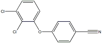 4-(2,3-dichlorophenoxy)benzonitrile Struktur