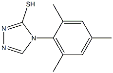 4-(2,4,6-trimethylphenyl)-4H-1,2,4-triazole-3-thiol Struktur