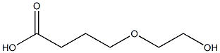 4-(2-hydroxyethoxy)butanoic acid Struktur