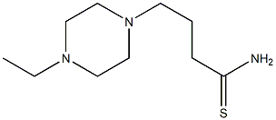 4-(4-ethylpiperazin-1-yl)butanethioamide Struktur