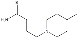 4-(4-methylpiperidin-1-yl)butanethioamide Struktur