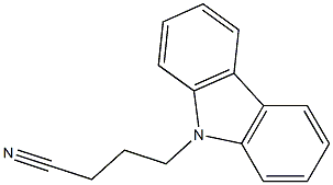 4-(9H-carbazol-9-yl)butanenitrile Struktur