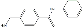 4-(aminomethyl)-N-phenylbenzamide Struktur