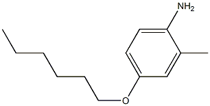 4-(hexyloxy)-2-methylaniline Struktur