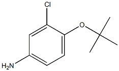 4-(tert-butoxy)-3-chloroaniline Struktur