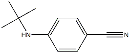 4-(tert-butylamino)benzonitrile Struktur